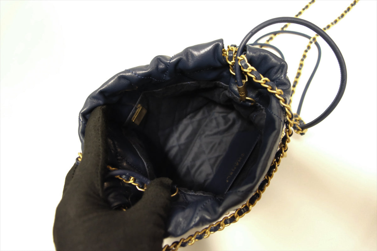 CHANEL C22 MINI NAVY