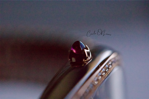 BVLGARI SERPENTINE TUBOGAS DIAMONDS  18K ROSE GOLD/STEEL VIOLET DIAL