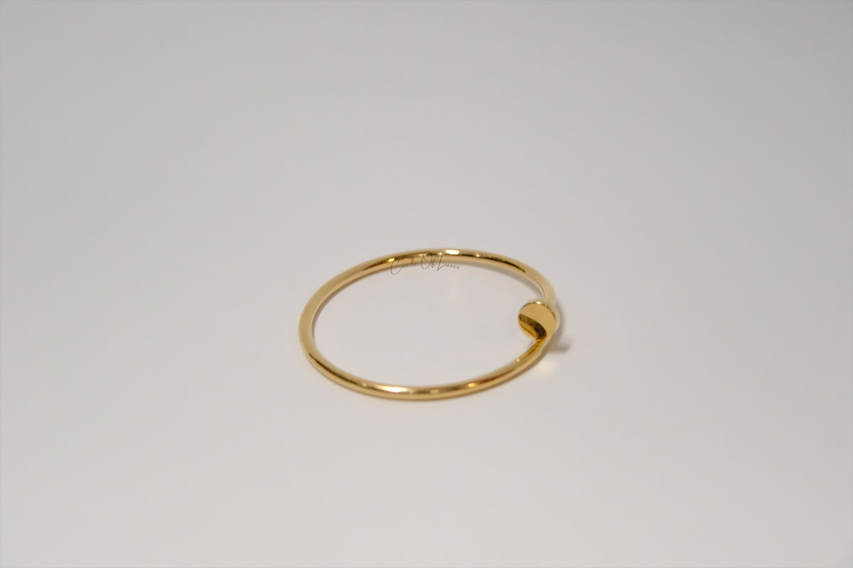 CARTIER JUSTE UNCLOU BRACELET SIZE 15 SMALL MODEL ROSE GOLD