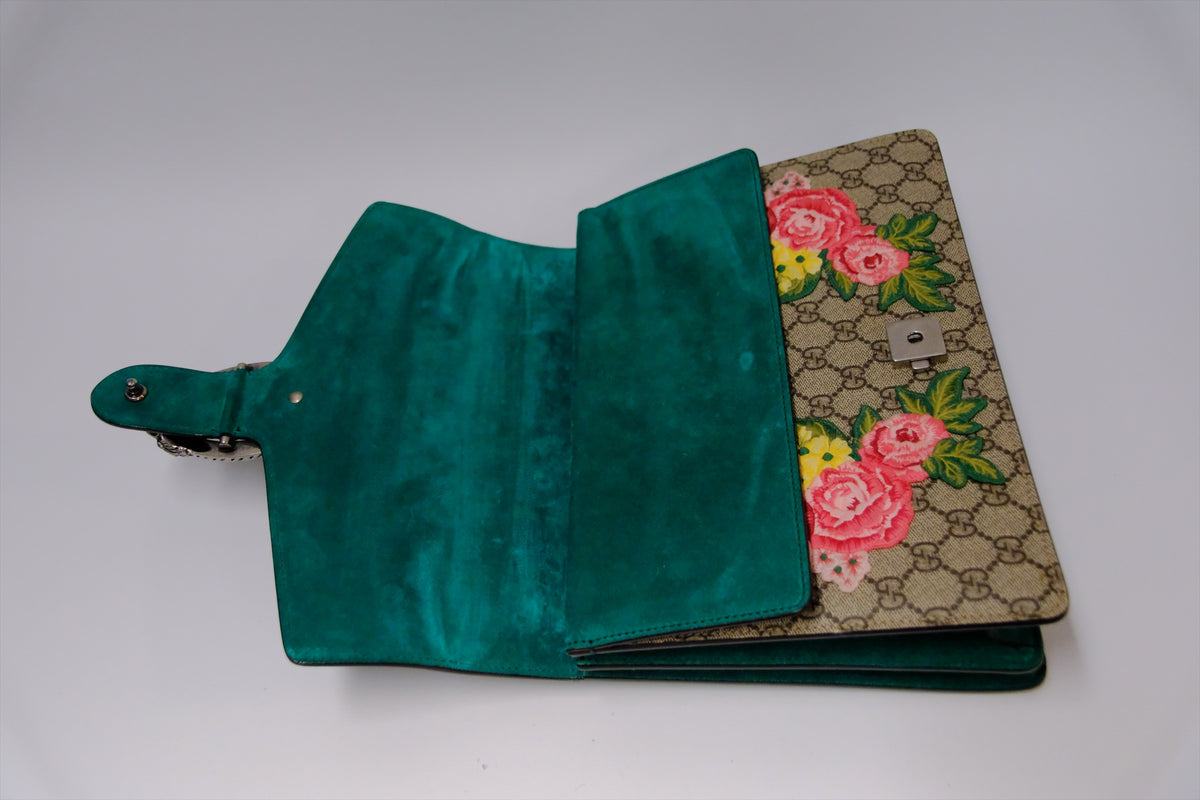 GUCCI DIONYSUS “MODERN”MEDIUM SHOULDER EMBROIDERED GG SUPREME