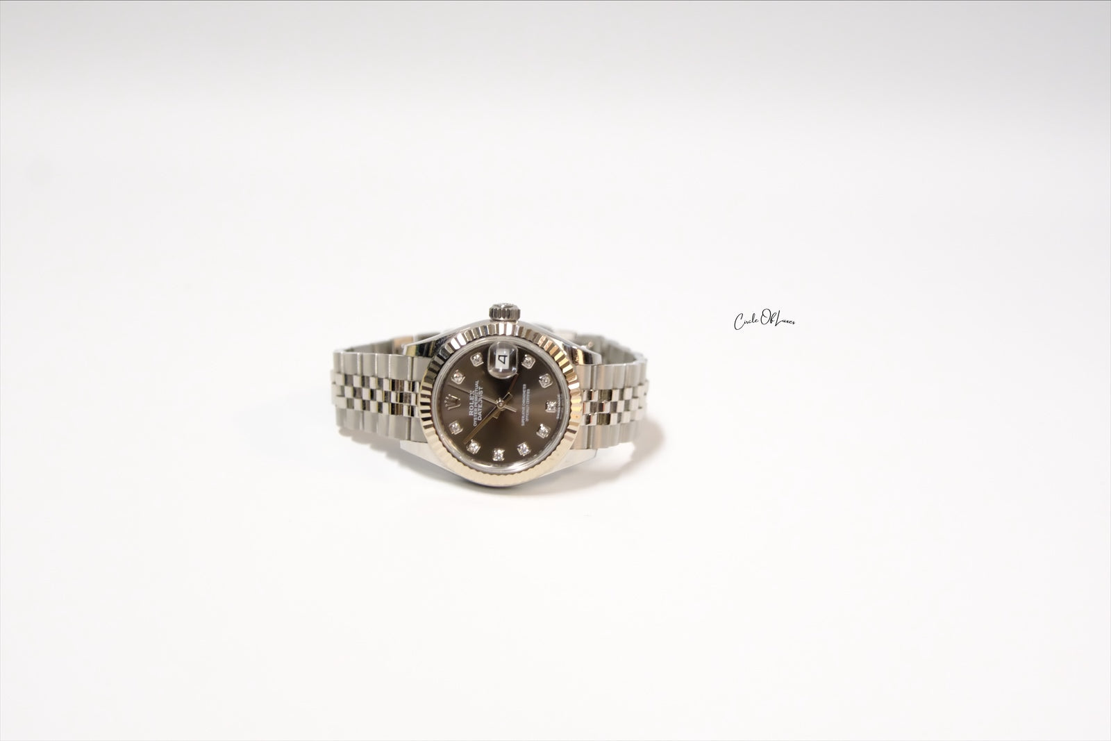 ROLEX 28mm DATE JUST OSYTER STEEL