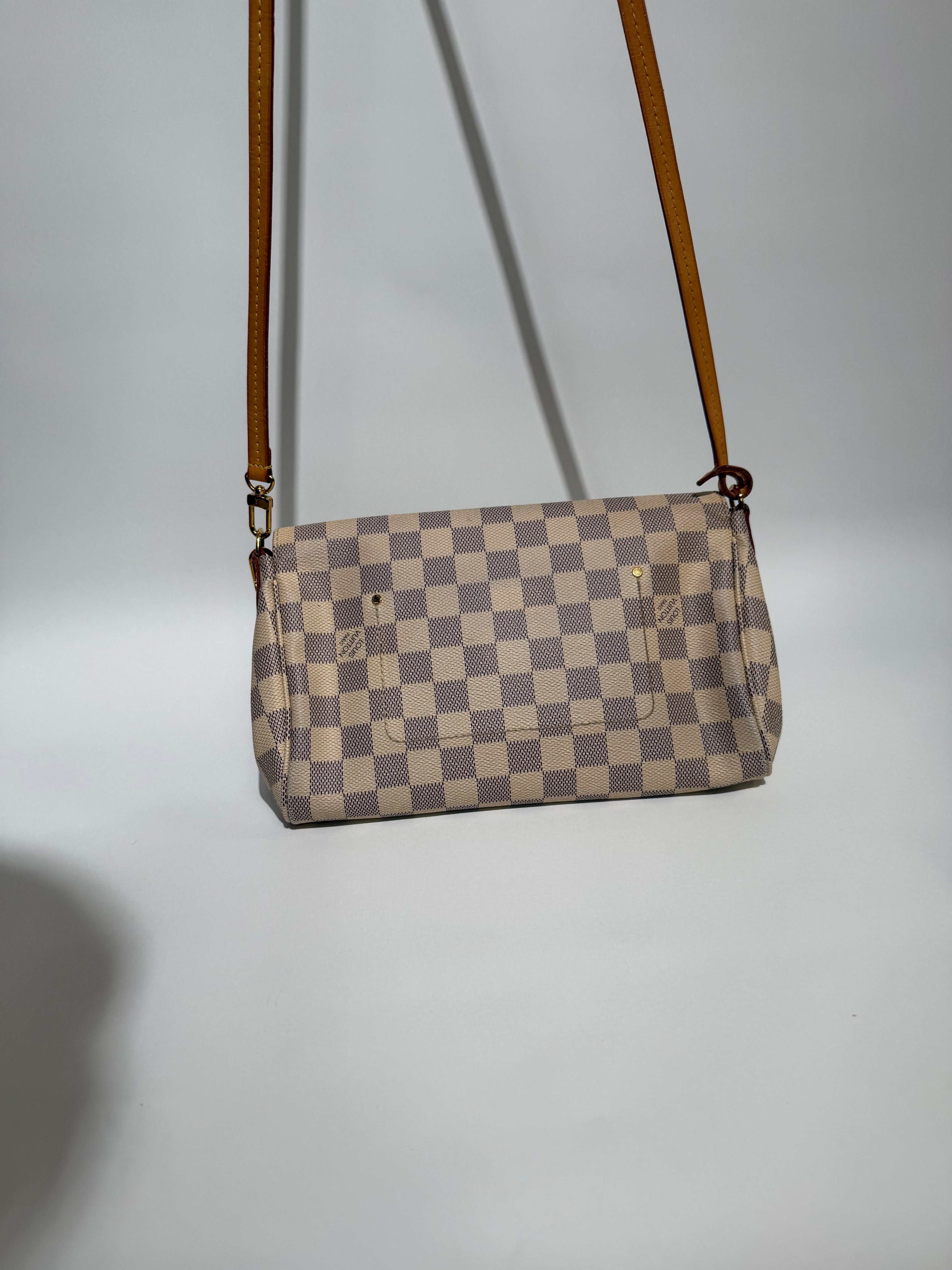LOUIS VUITTON FAVORITE MM DAMIER AZUR