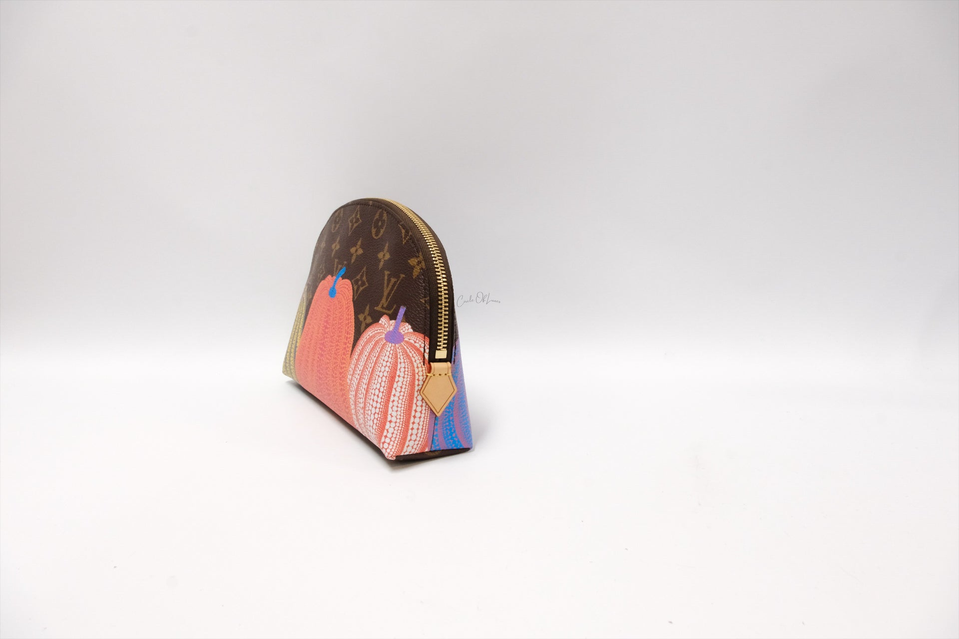 LOUIS VUITTON X YAYOI KUSAMA “PUMKIN” COSMETIC POUCH SIZE GM