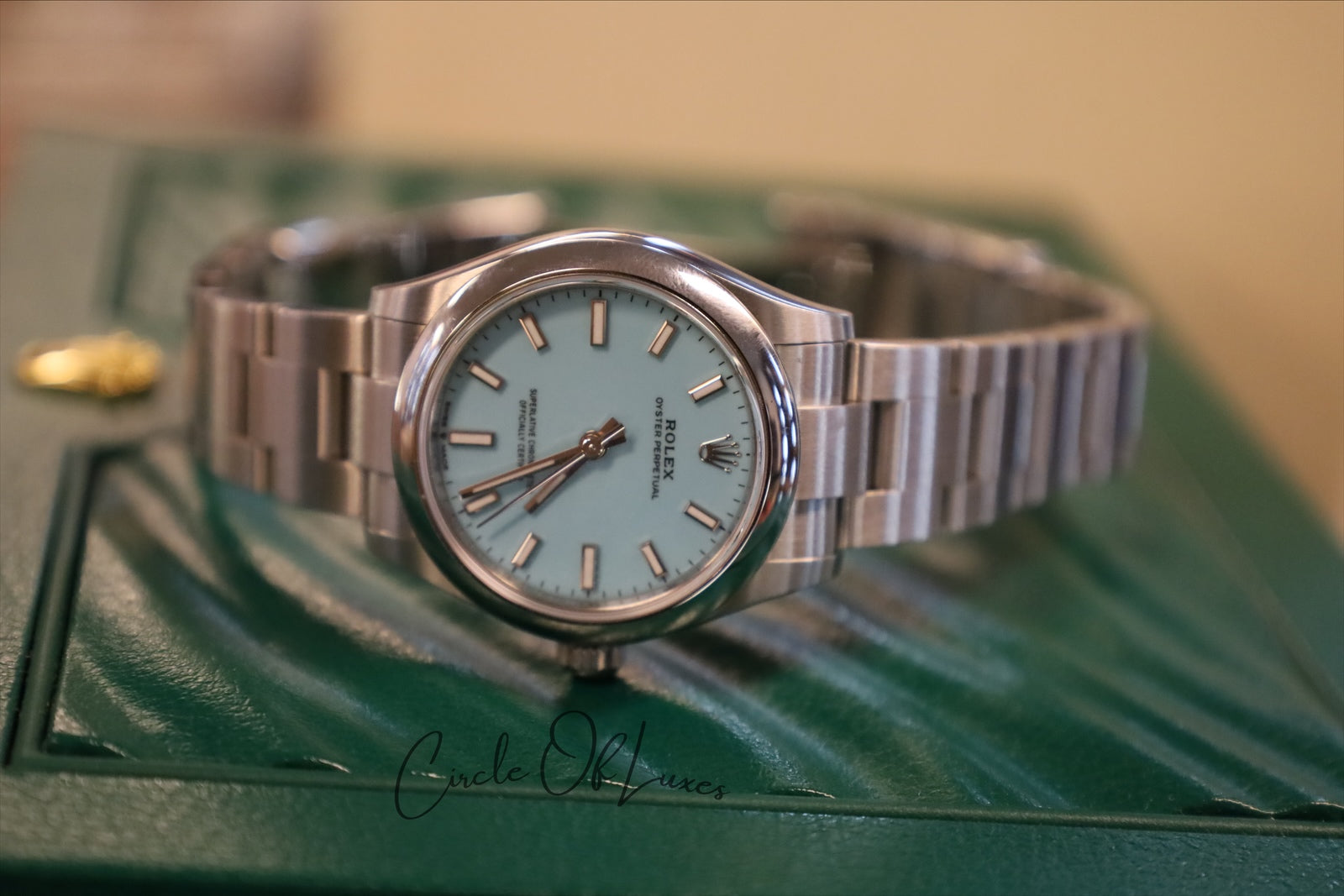 ROLEX  TIFFANY OYSTER PERPETUAL 31mm