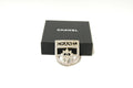 CHANEL SHIELD BROOCH WITH CRYSTALS SHW
