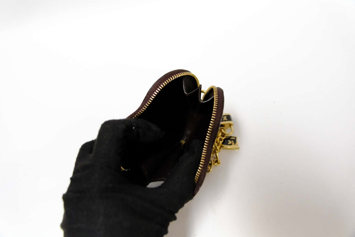 LOUIS VUITTON VERNIS HEART PURPLE COIN PURSE