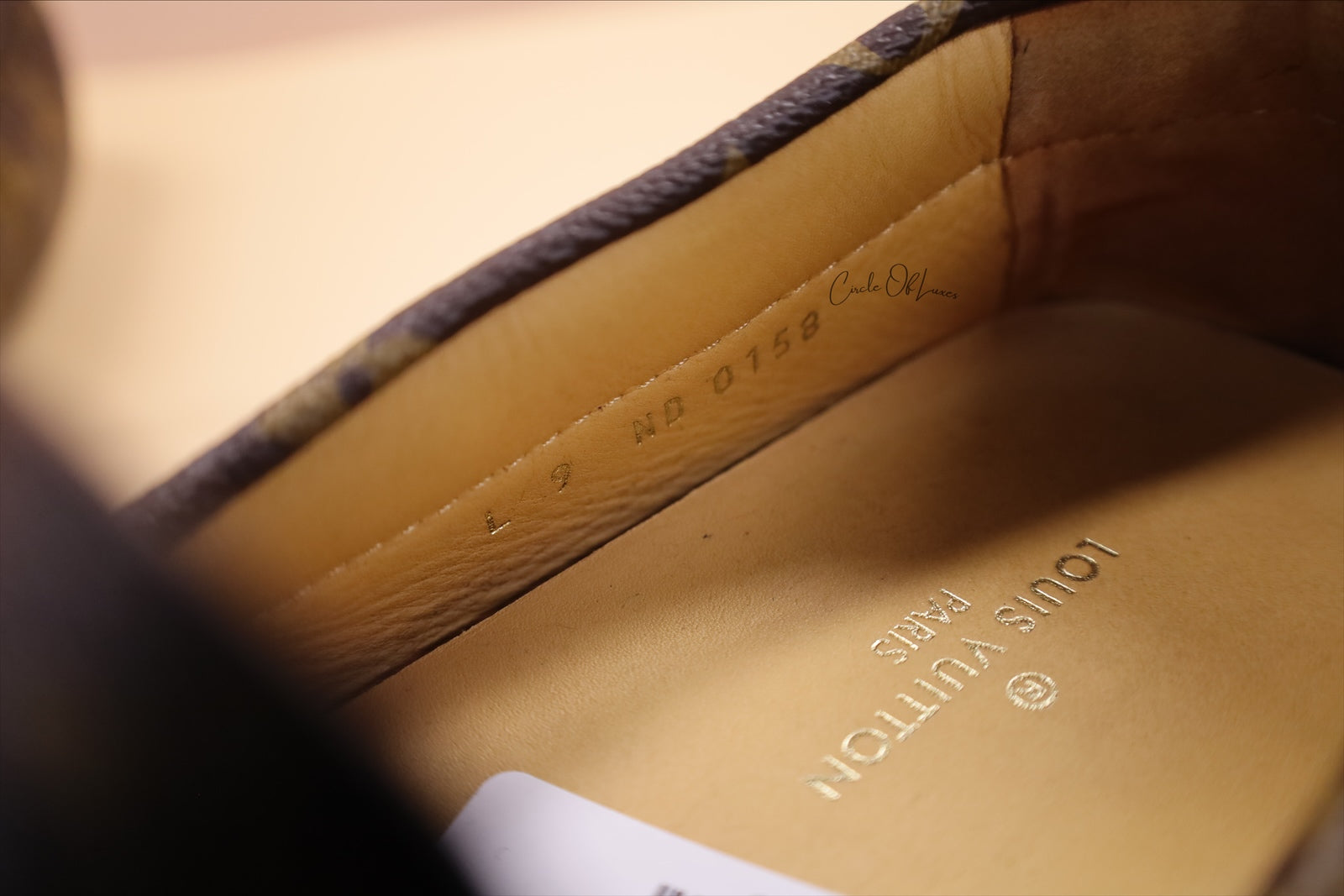 LOUIS VUITTON DRIVEE MOCASSIN MONOGRAM LOAFER  43.5
