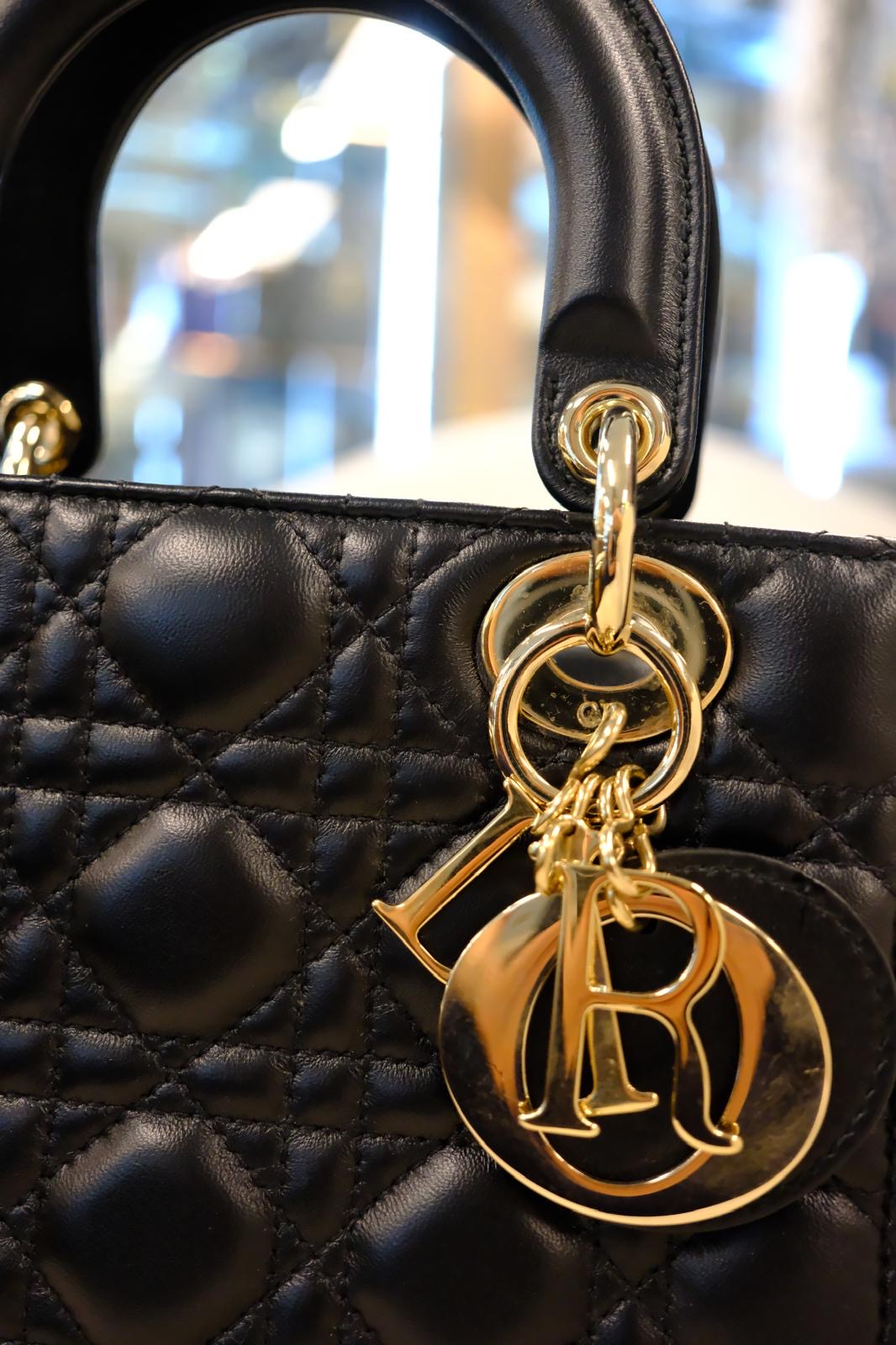 CHRISTIAN DIOR LADY DIOR MY ABCDIOR BAG GHW