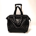 Chanel Coco Cocoon Quilted Trolley Black Nylon