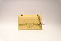 CHANEL SMALL YELLOW LAMSKIN GHW