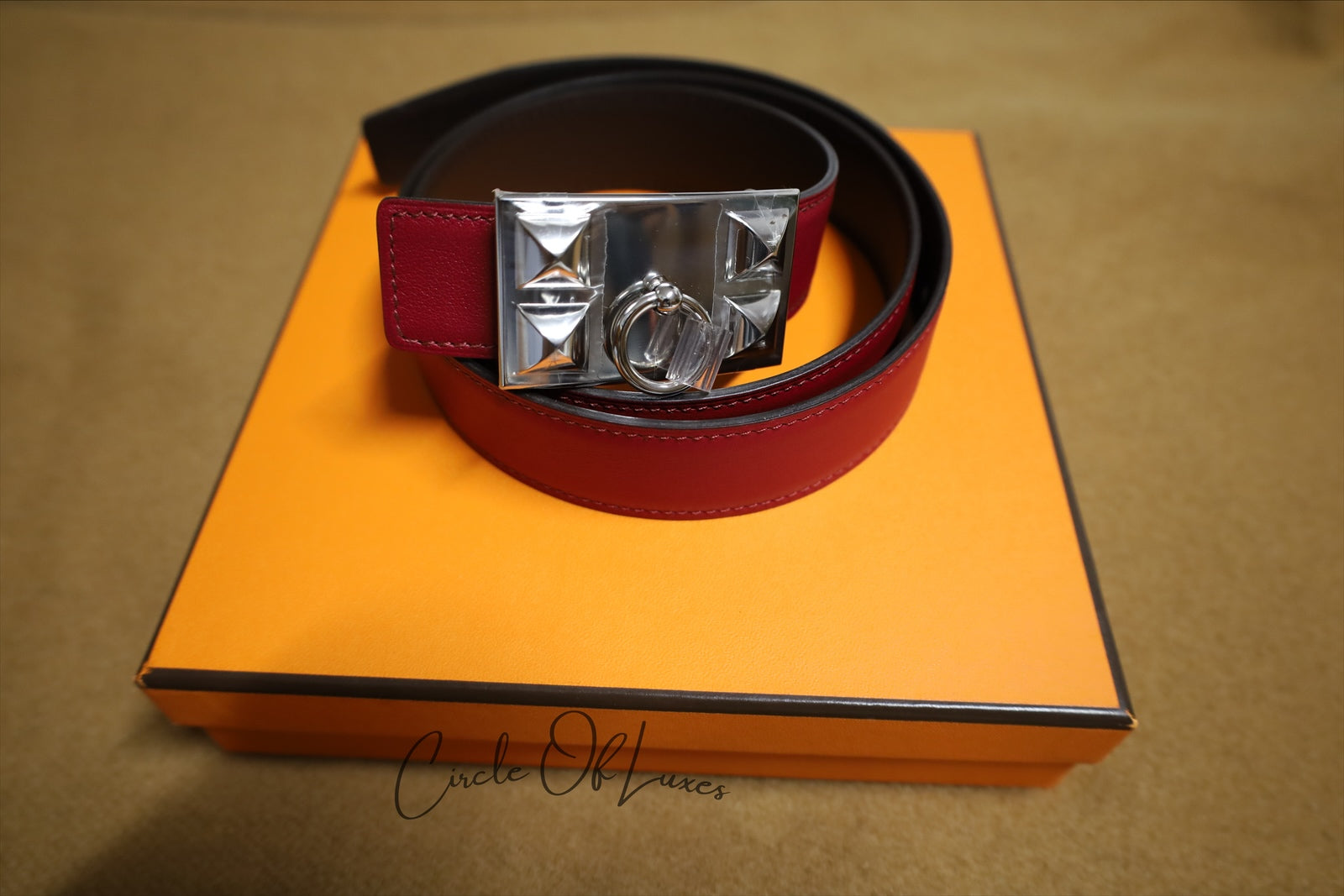 HERMES BELT SIZE 90