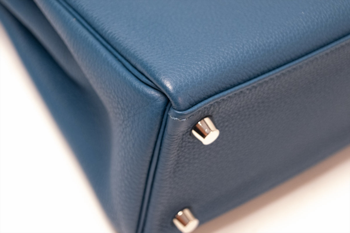 HERMES KELLY 25 TOGO ROUTINE STAMP X PHW