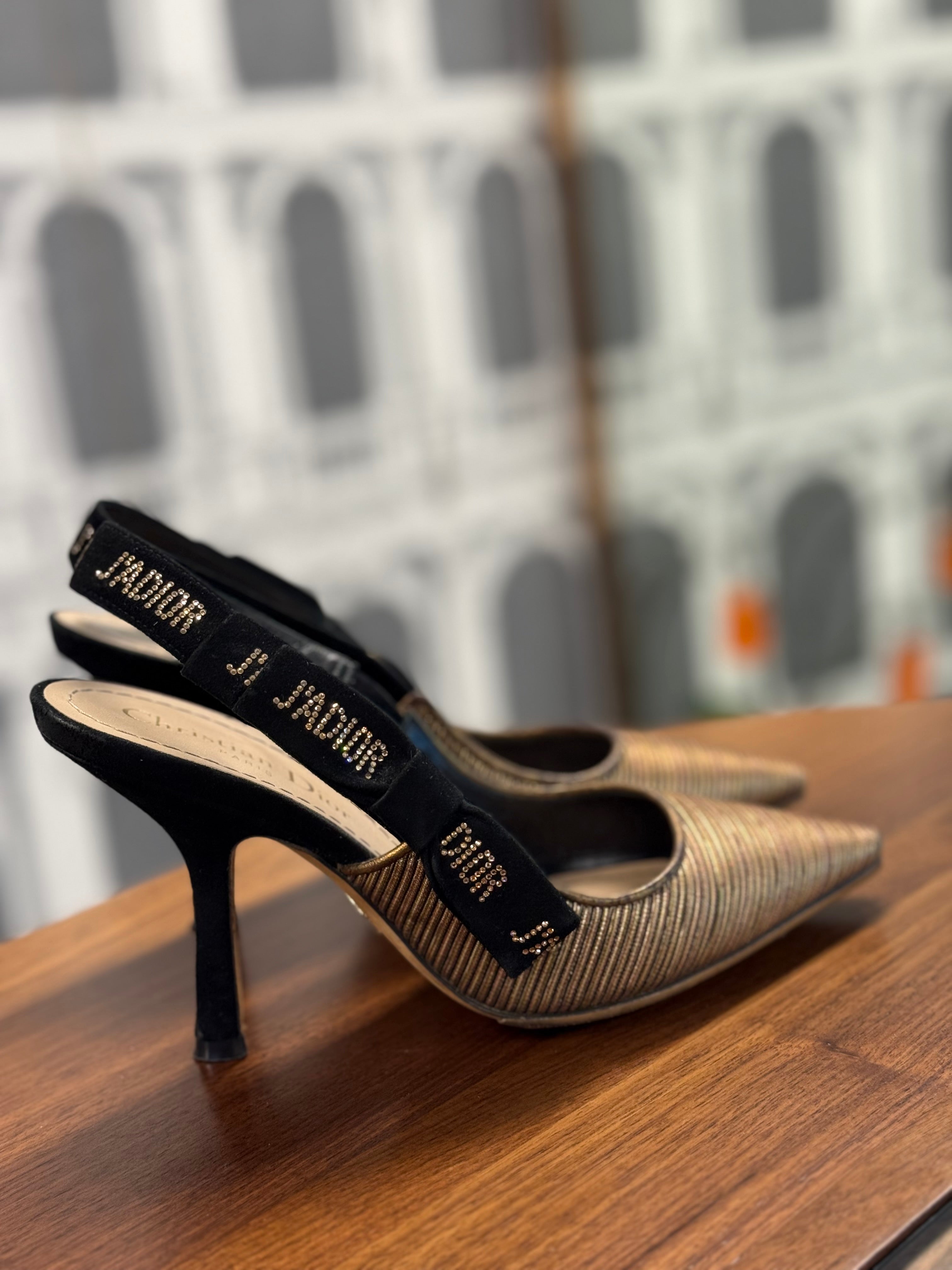 DIOR SLING BACK SHOES SIZE 36