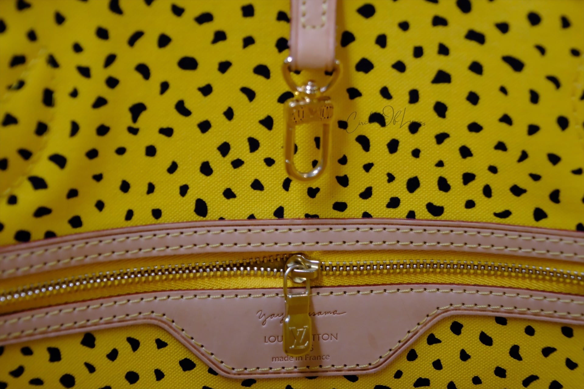 LOUIS VUITTON  NEVERFULL MM YAJOI KUSAMA LIMITED EDITION