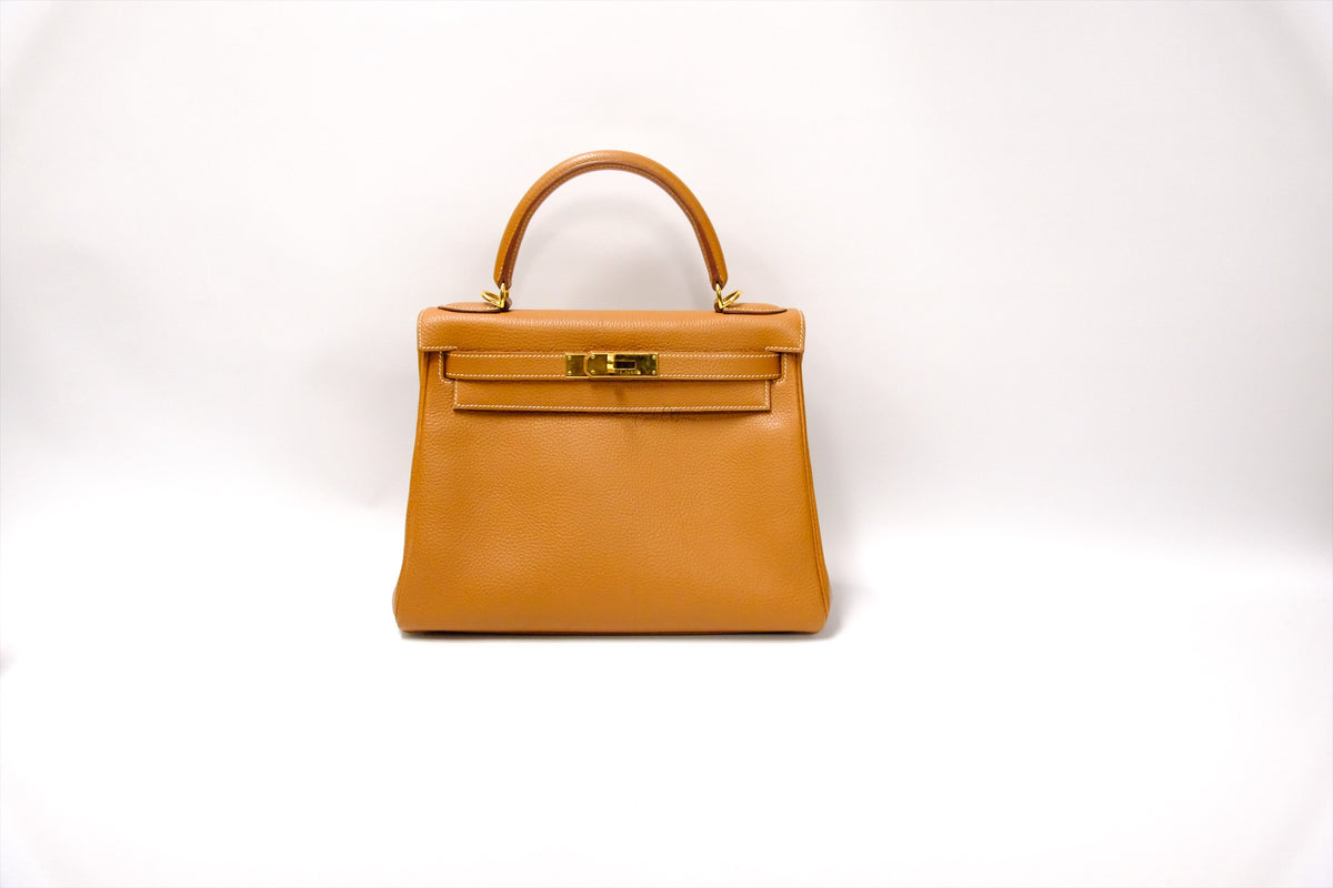HERMES KELLY 28 TOGO GHW
