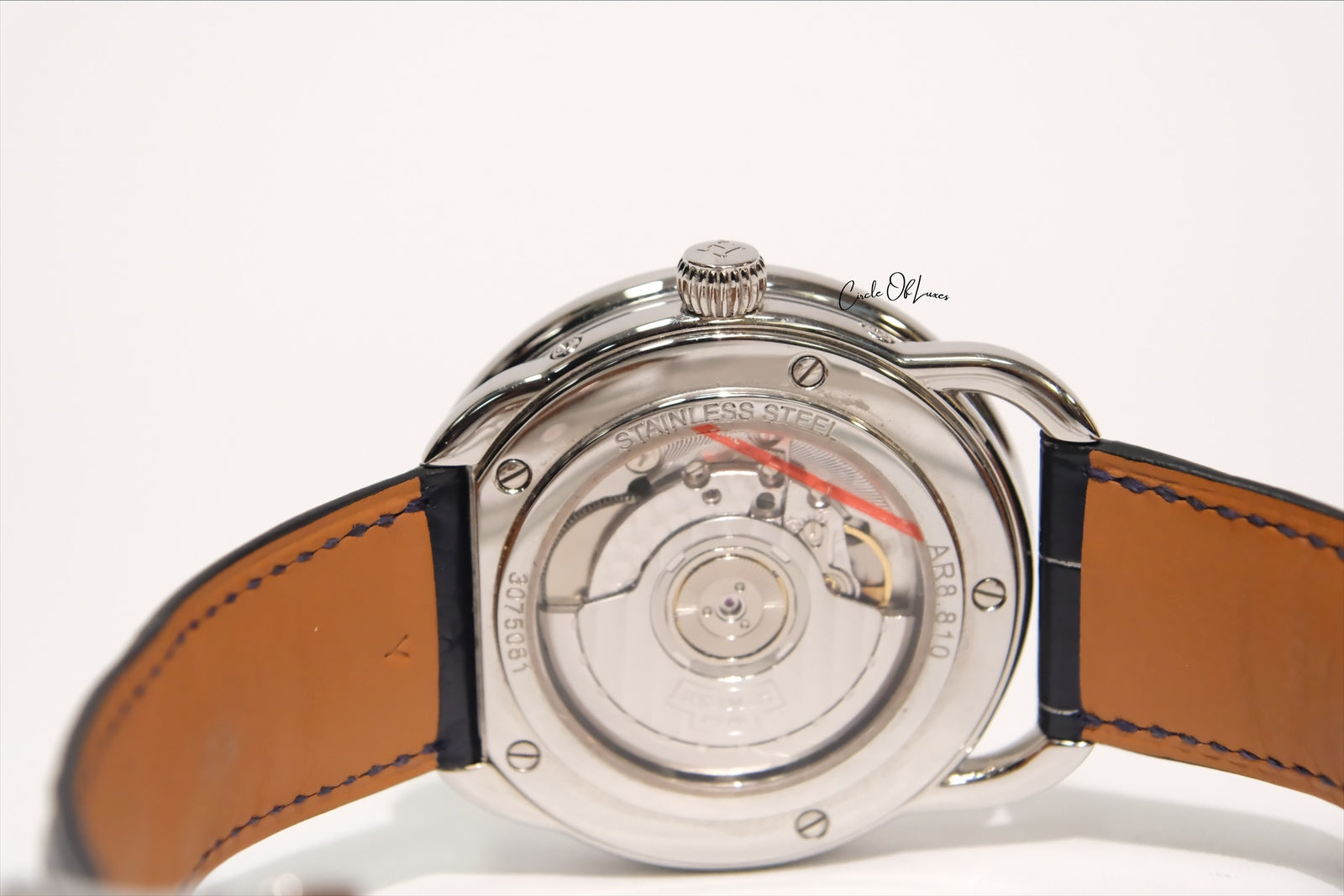 HERMES Arceau Grande Lune watch, 43 mm