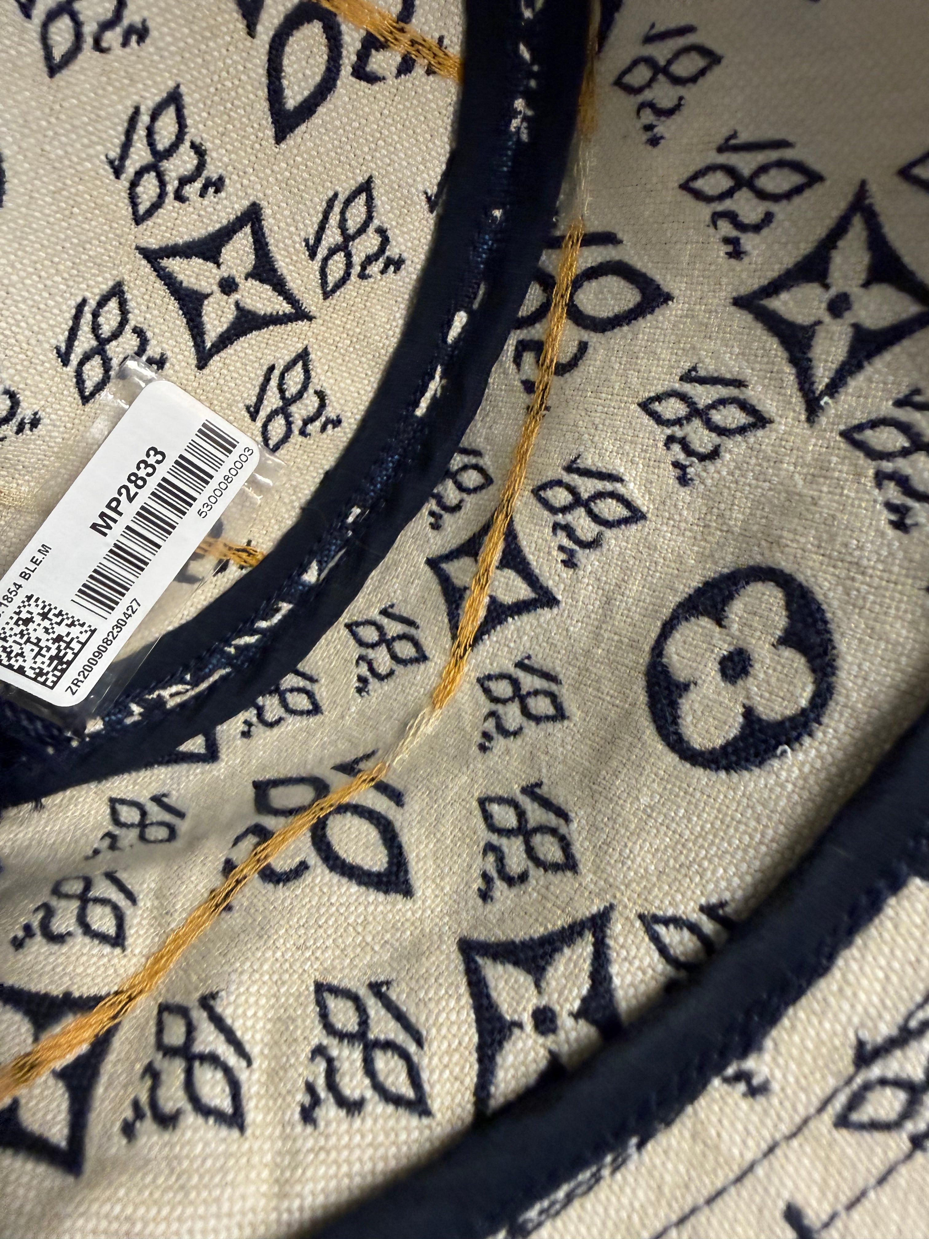 LOUIS VUITTON SIZE M SINCE 1854 HAT BLUE