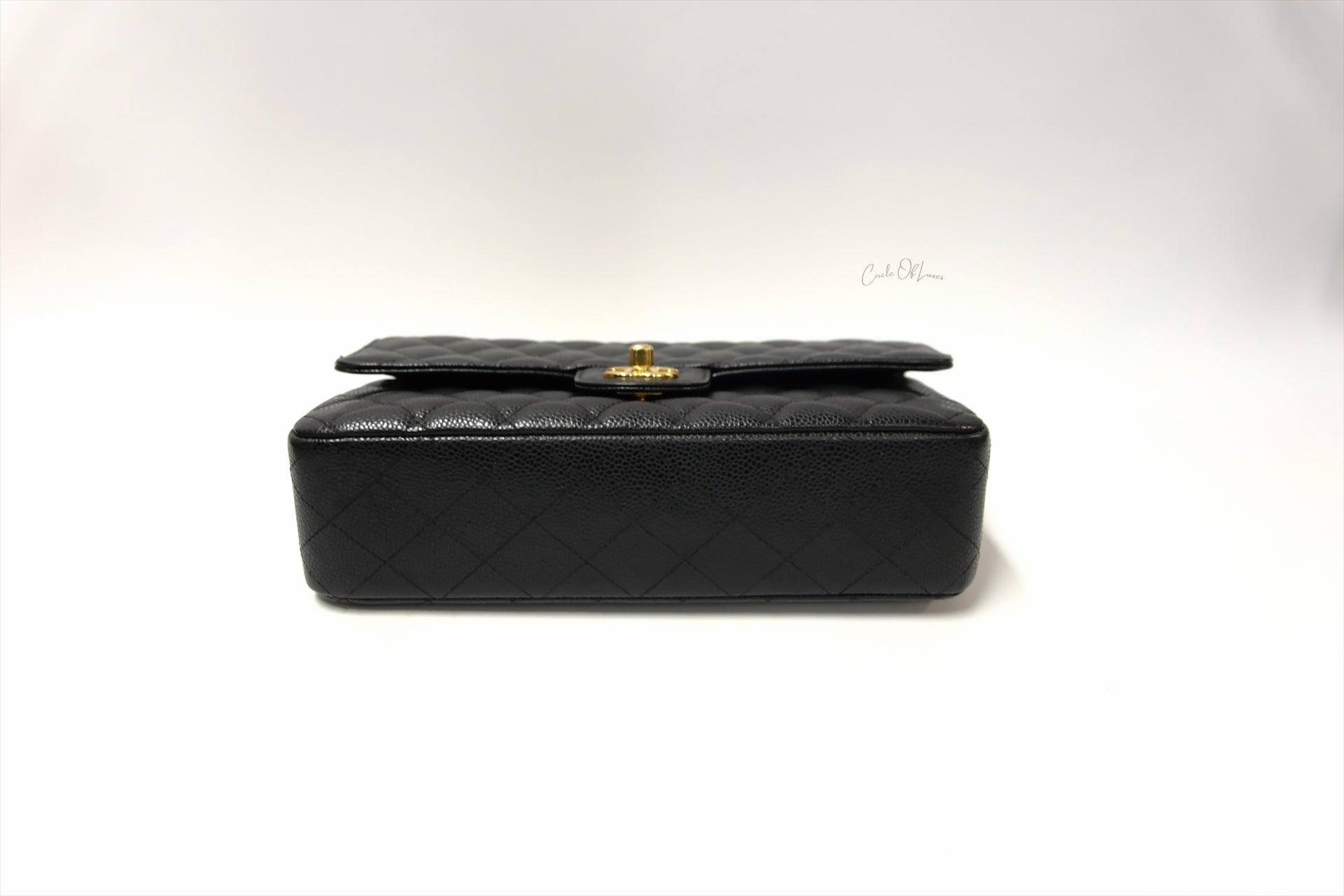 CHANEL CLASSIC BLACK CAVIAR GHW