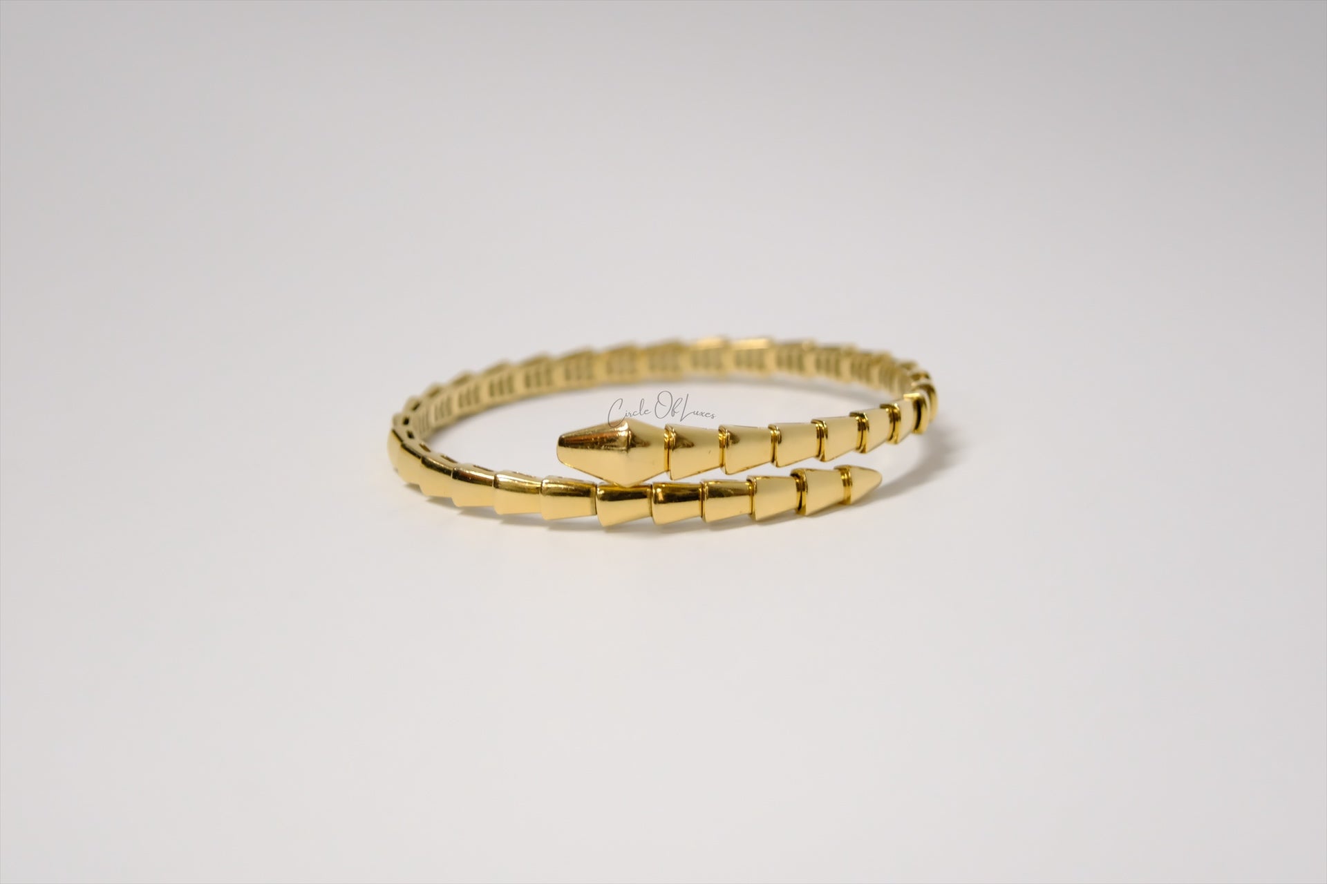 Bvlgari Serpenti Viper Bracelet Yellow Gold size M
