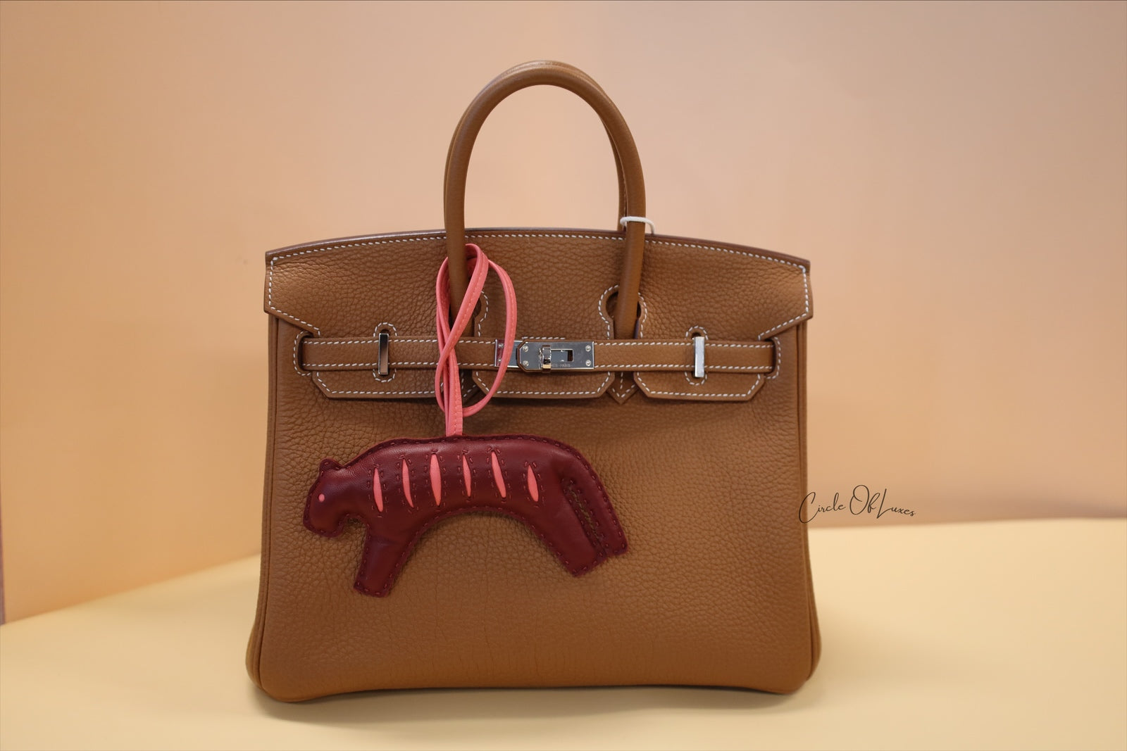 HERMES TIGER ROUGE CHARM