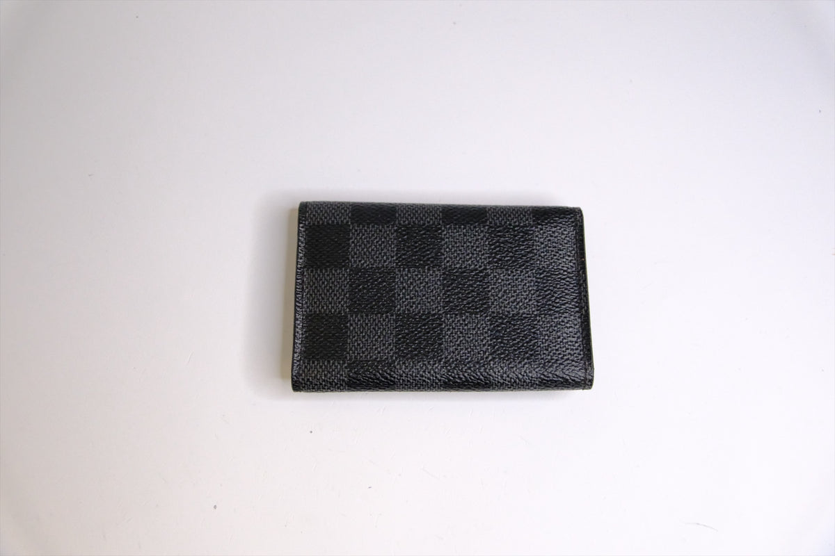 LOUIS VUITTON DAMIER GRAPHITE 6 KEY HOLDER