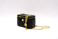 CHANEL CAMELIE CHARM BLACK LONG VANITY LAMSKIN GHW