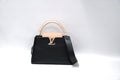 LOUIS VUITTON CAPUCINES MM BLACK /PINK