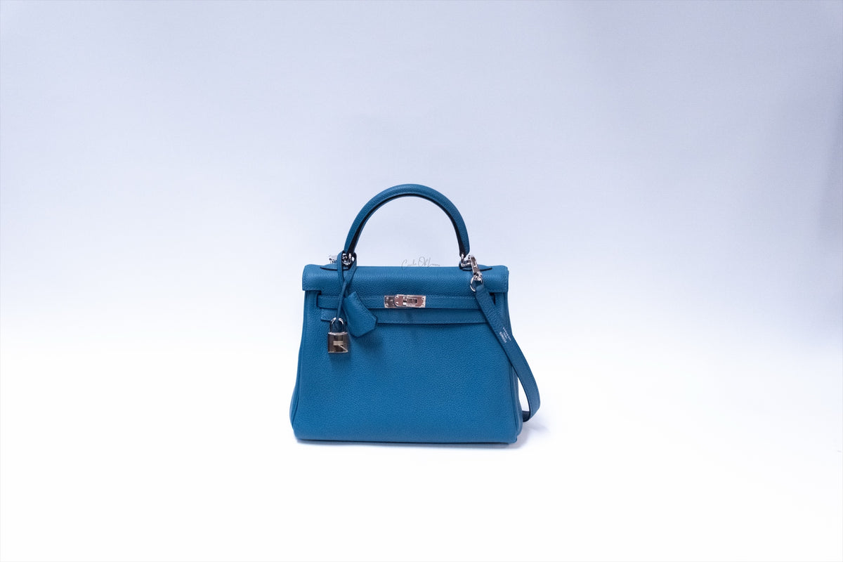 HERMES KELLY 25 TOGO ROUTINE STAMP X PHW