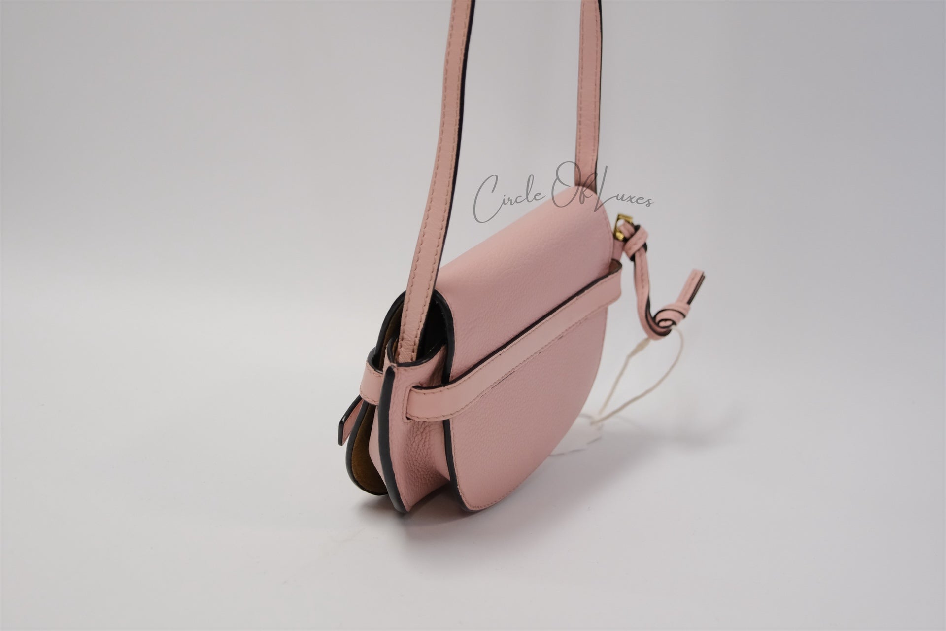 LOEWE MINI GATE CUIR ROSE PINK