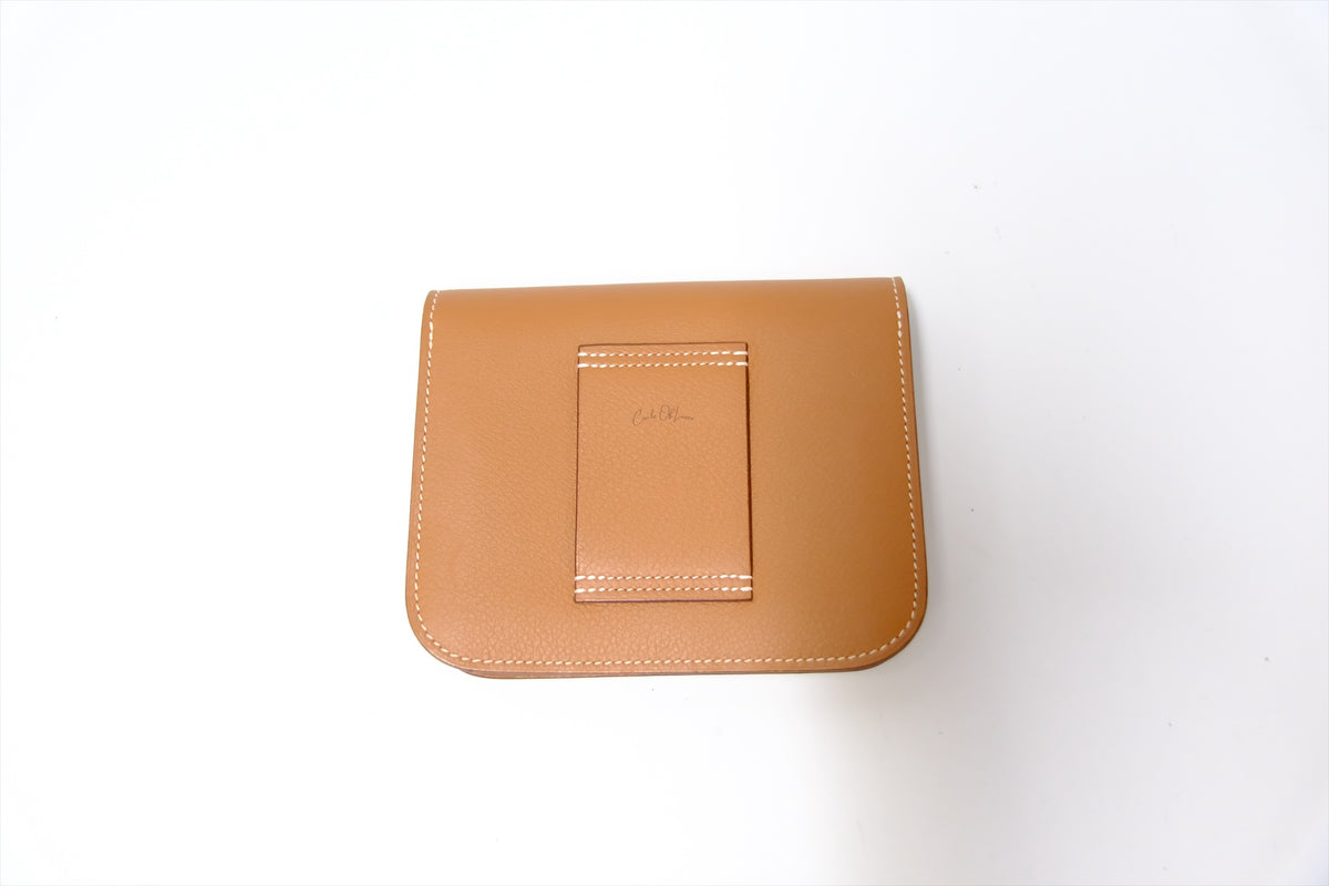 HERMES CONSTANCE SLIM GOLD ON GOLD HW