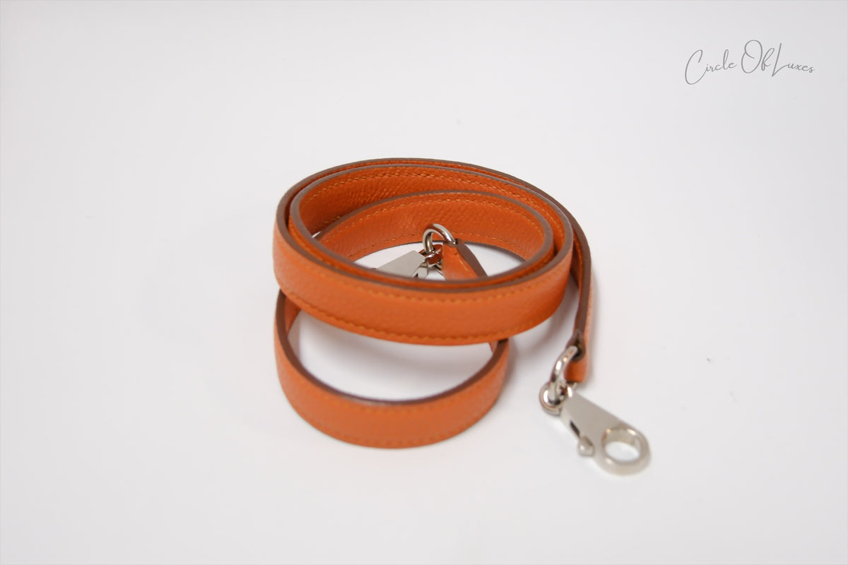 HERMES KELLY 28 TOGO ORANGE SHW