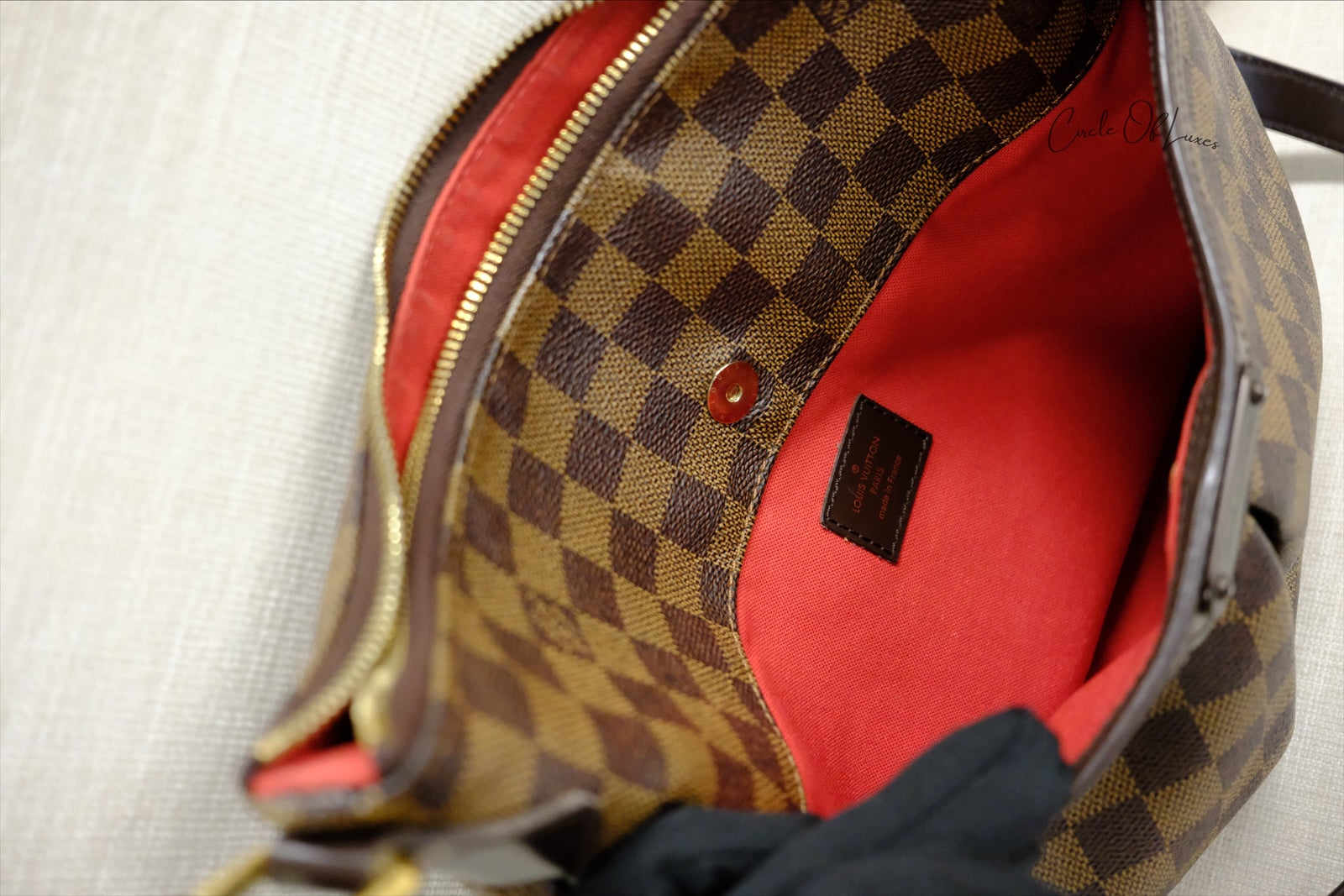 LOUIS VUITTON BLOOMSBURY PM DAMIER EBEN