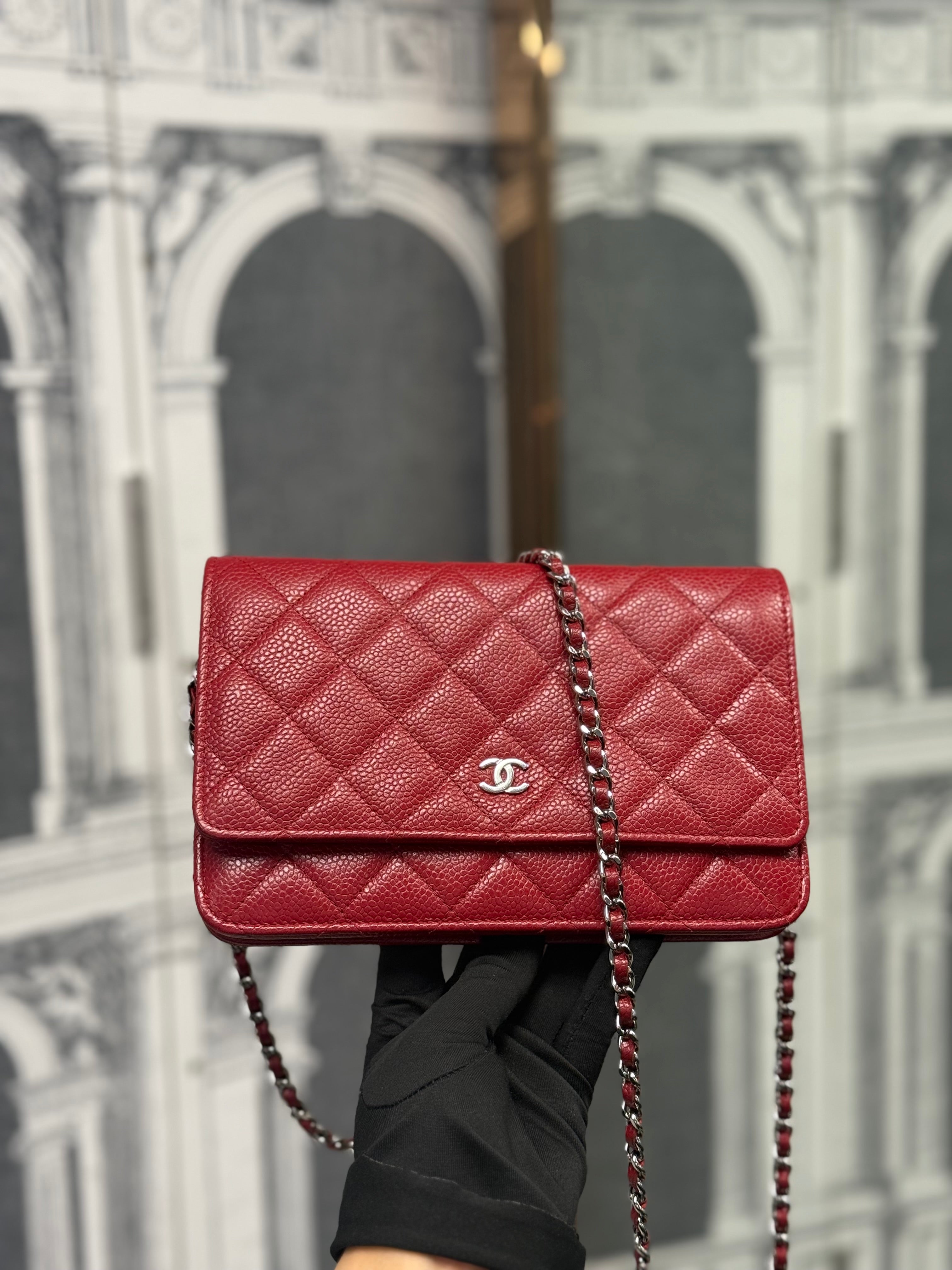 CHANEL WOC CAVIAR RED SHW