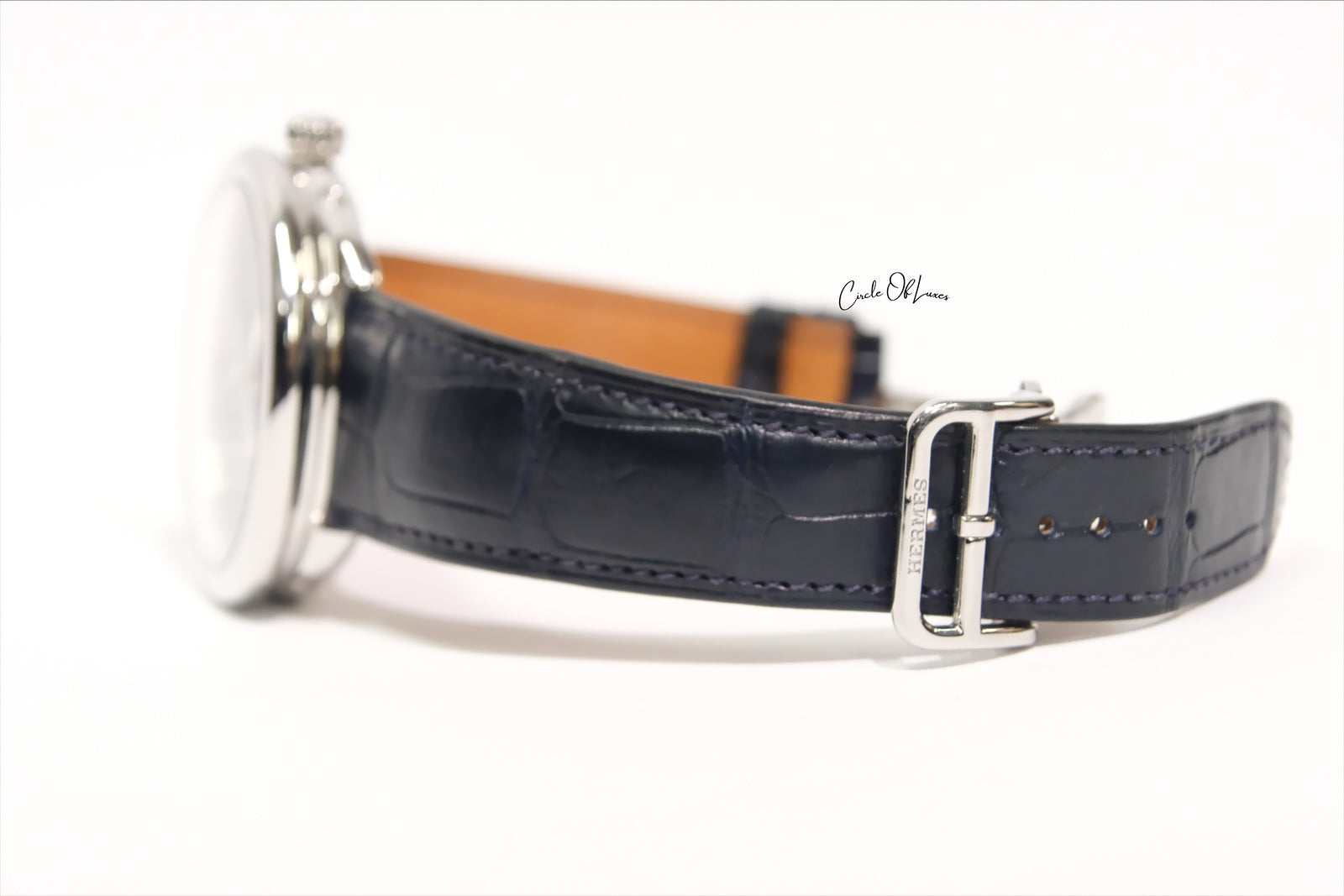 HERMES Arceau Grande Lune watch, 43 mm