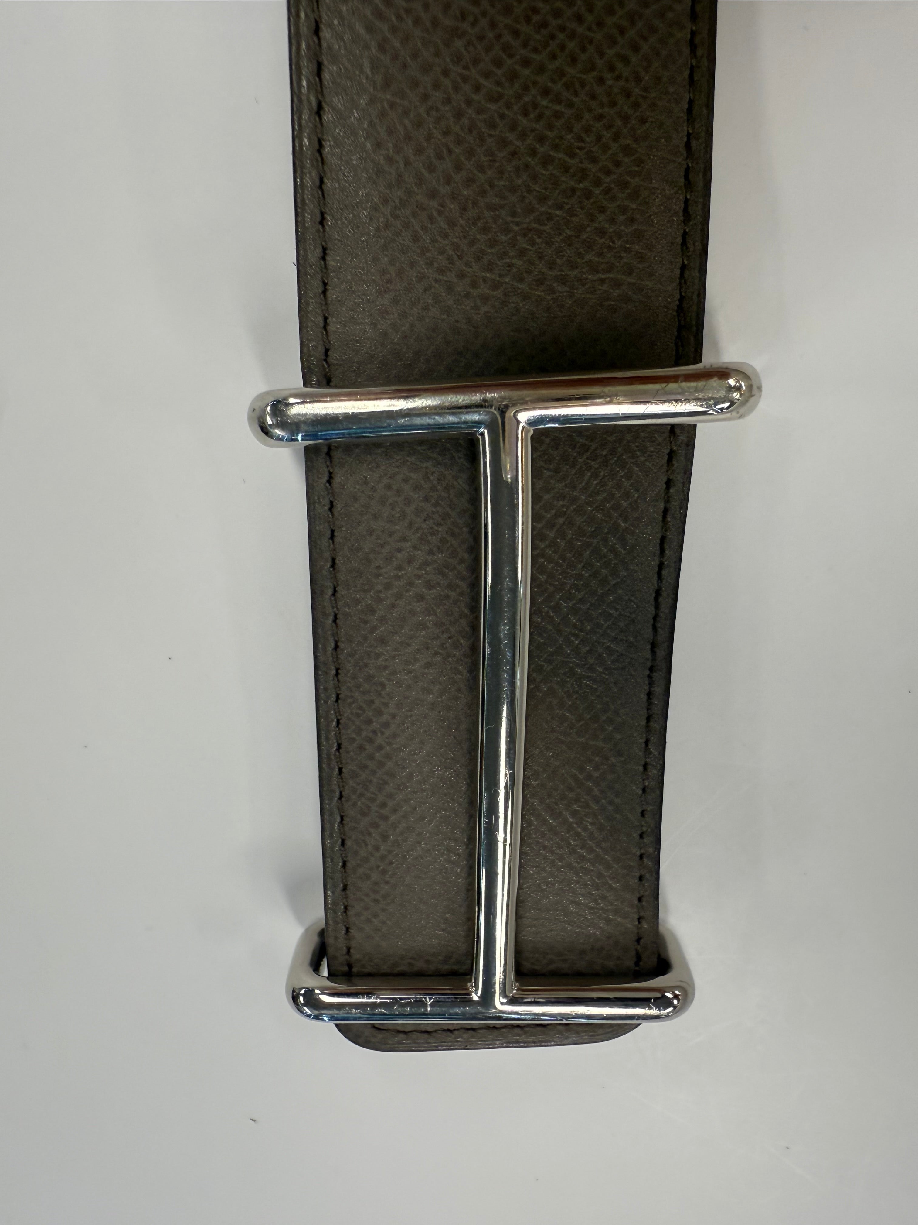 HERMES BELT H D’RANCRE SIZE 95