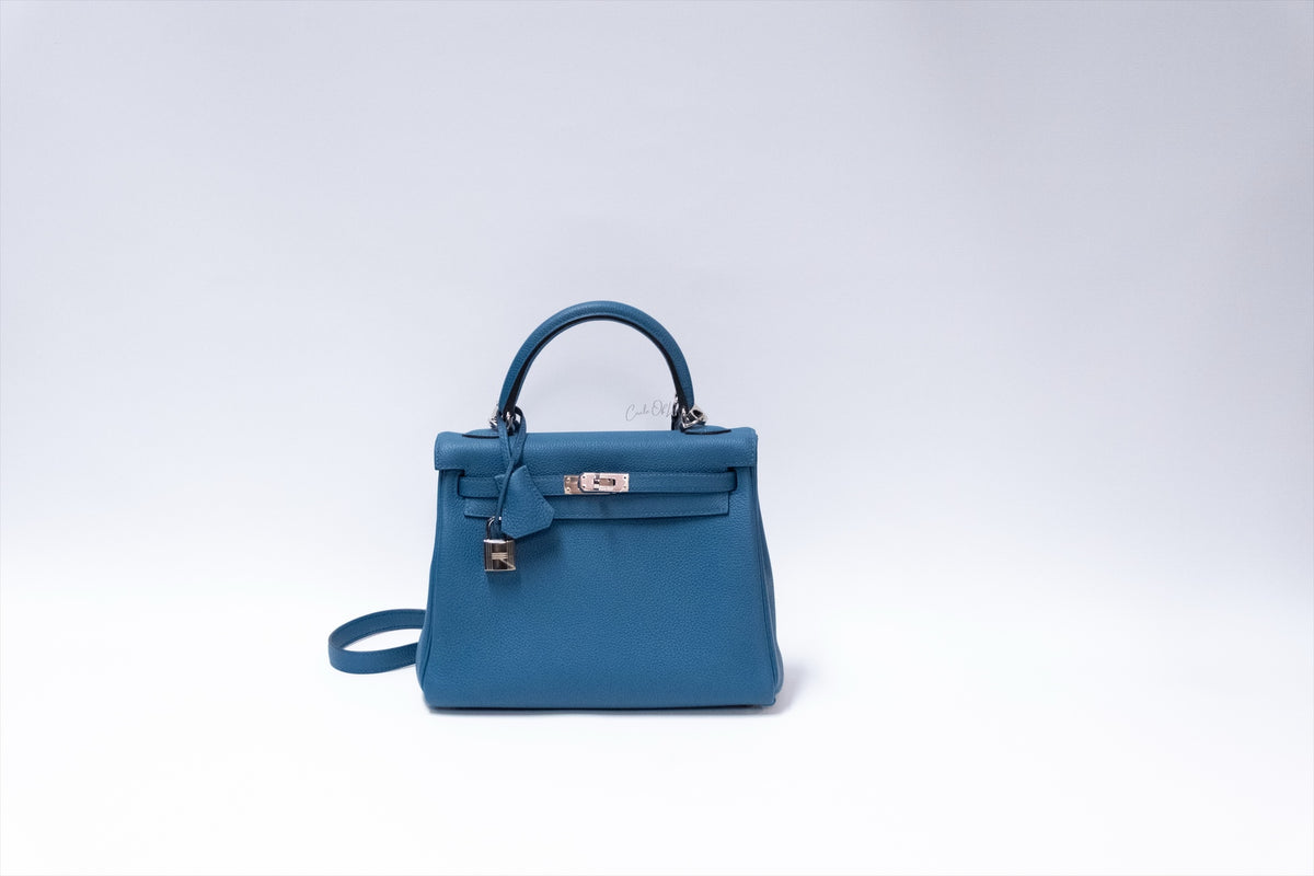 HERMES KELLY 25 TOGO ROUTINE STAMP X PHW