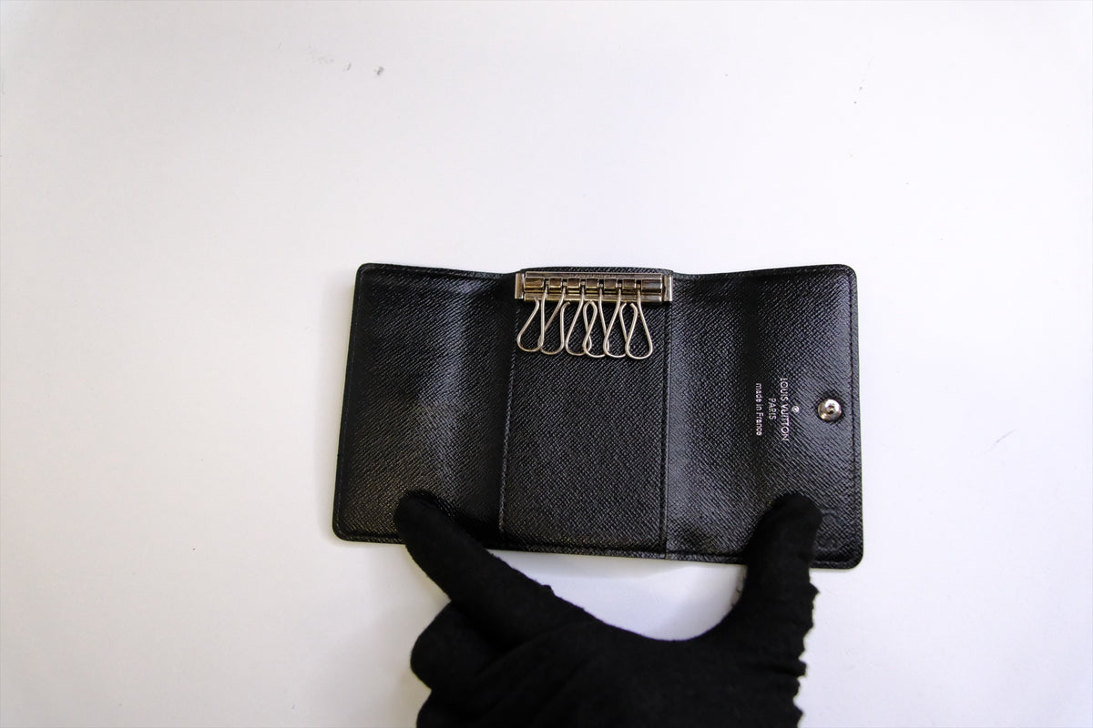 LOUIS VUITTON DAMIER GRAPHITE 6 KEY HOLDER