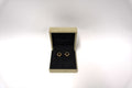 VANCLEEF & ARPELS VINTAGE ALHAMBRA EARRING ONYX YELLOW GOLD