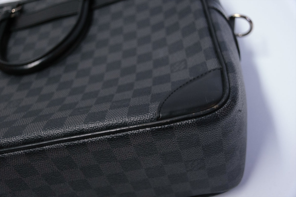 Louis Vuitton Business Bag Damier Graphite Canvas