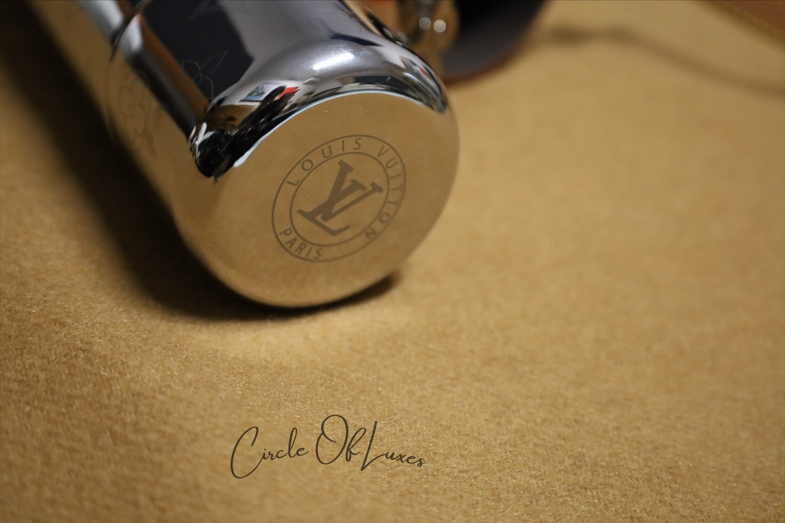LOUIS VUITTON SHAKER COKTAIL SILVER MONOGRAM