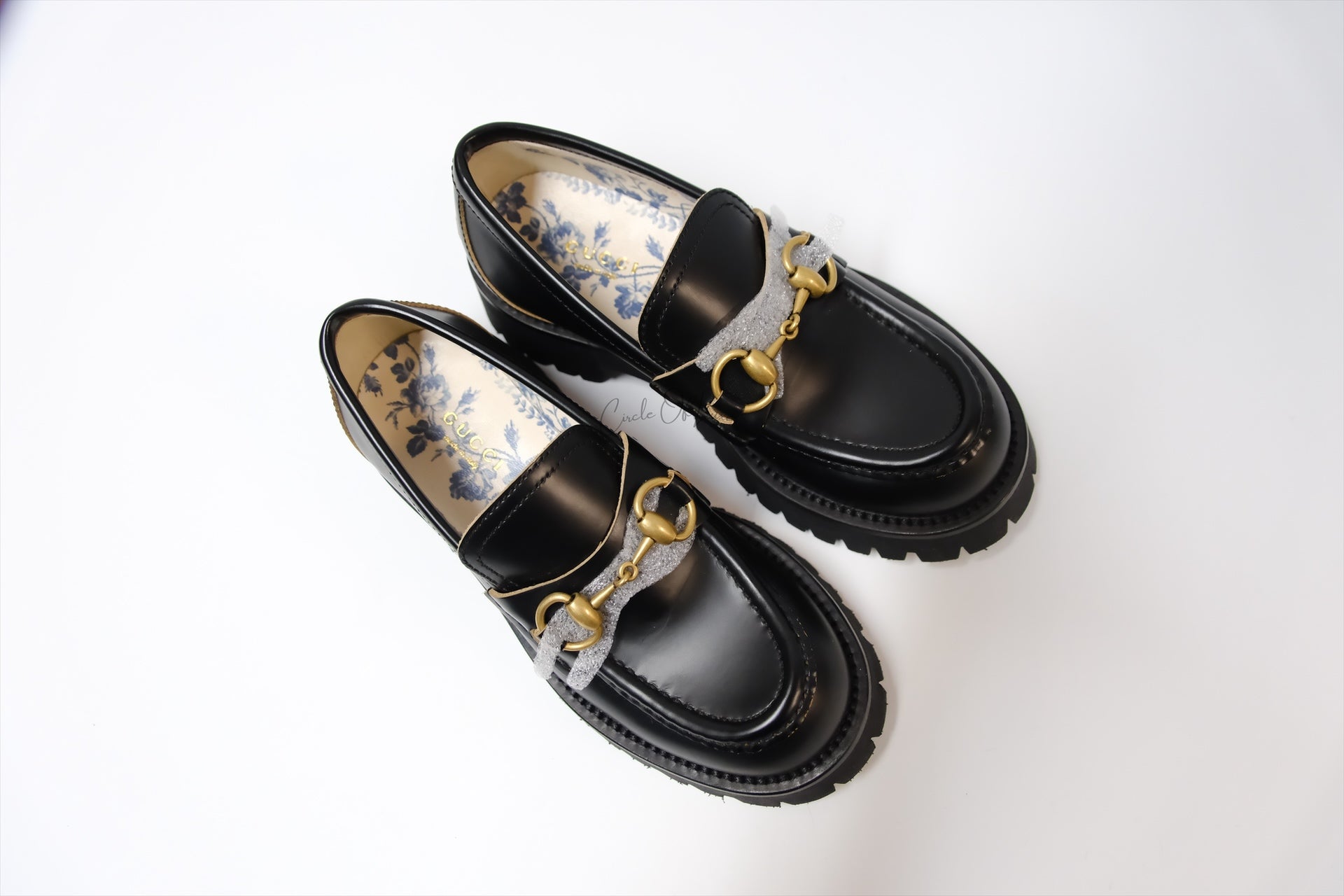 GUCCI LOAFER PLATFORM SIZE 34.5