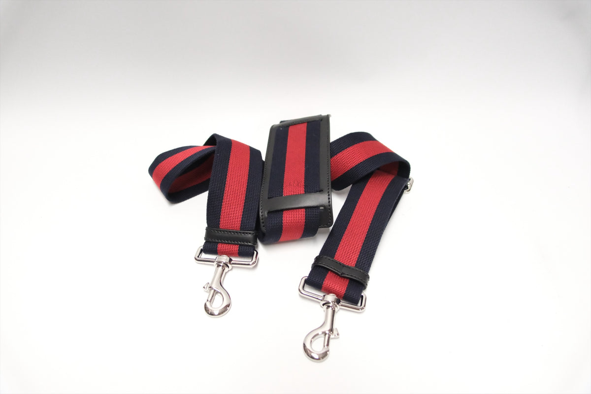 GUCCI SUPREME WEB STRAP BRIEFCASE BAG