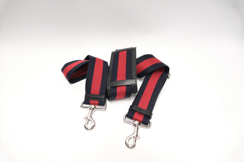 GUCCI SUPREME WEB STRAP BRIEFCASE BAG