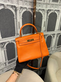 HERMES KELLY 28 ORANGE CLEMENCE GHW STAMP X