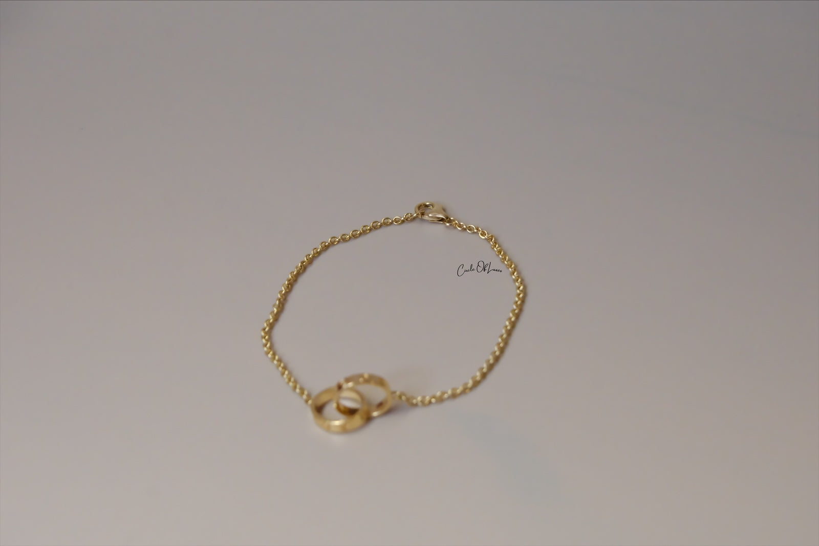 CARTIER LOVE BRACLET ON CHAIN YELLOW  GOLD