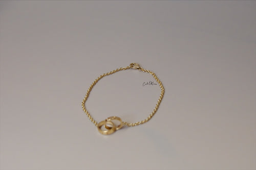 CARTIER LOVE BRACLET ON CHAIN YELLOW  GOLD