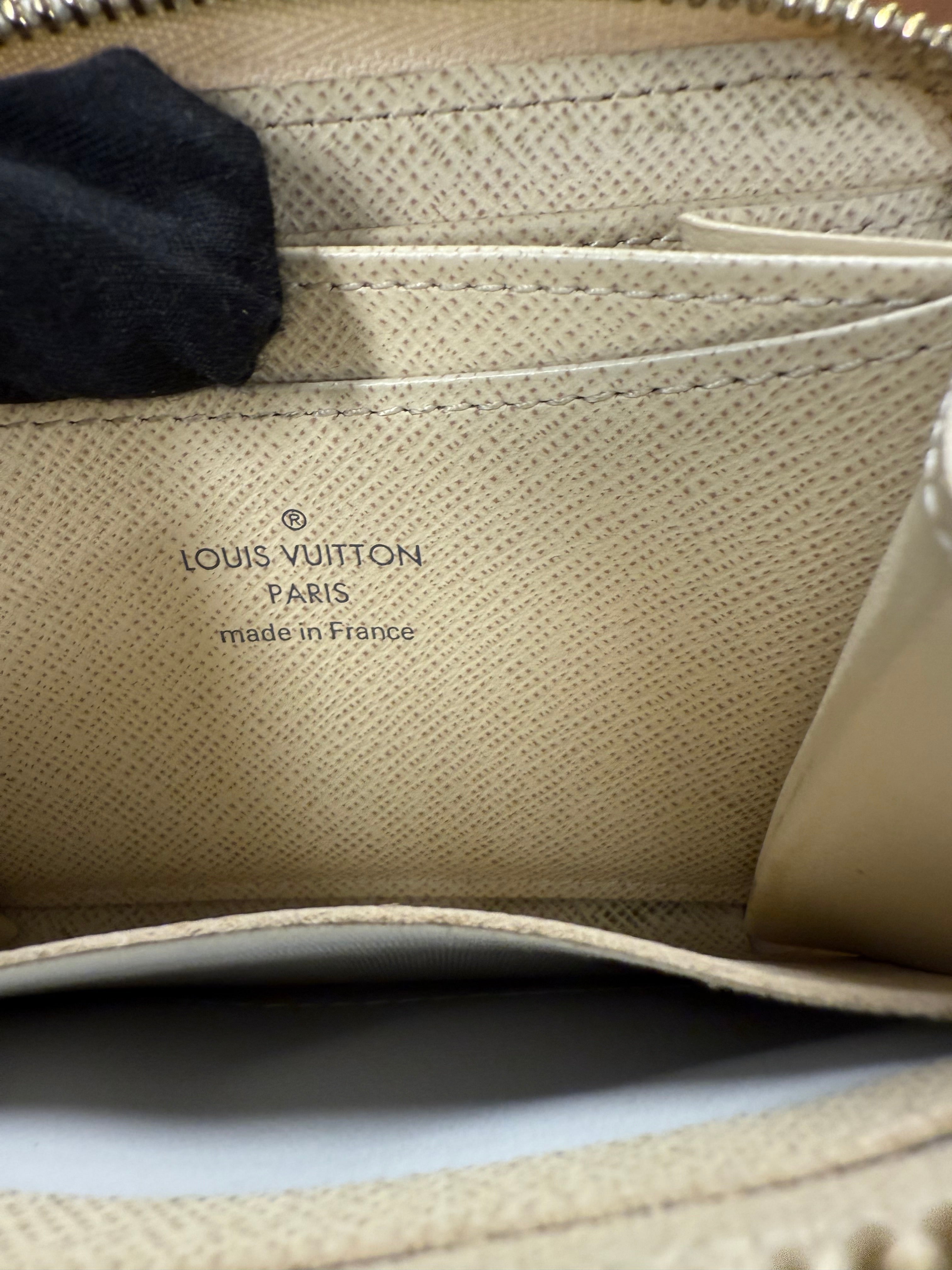 LOUIS VUITTON ZIPPY COIN PURSE DAMIER AZUR