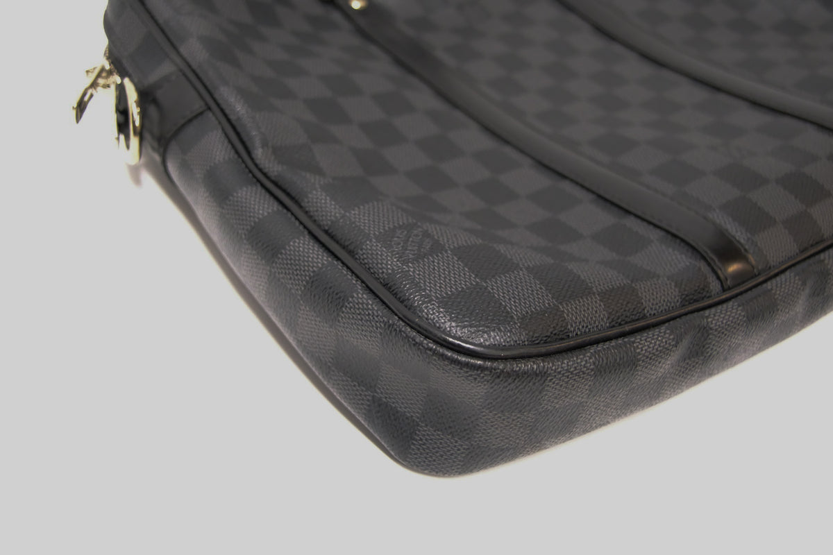 Louis Vuitton Porte-Documents Voyage PM  Damier Graphite Canvas SHW