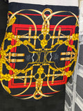 HERMES GRAND MANEGE SILK SCARF