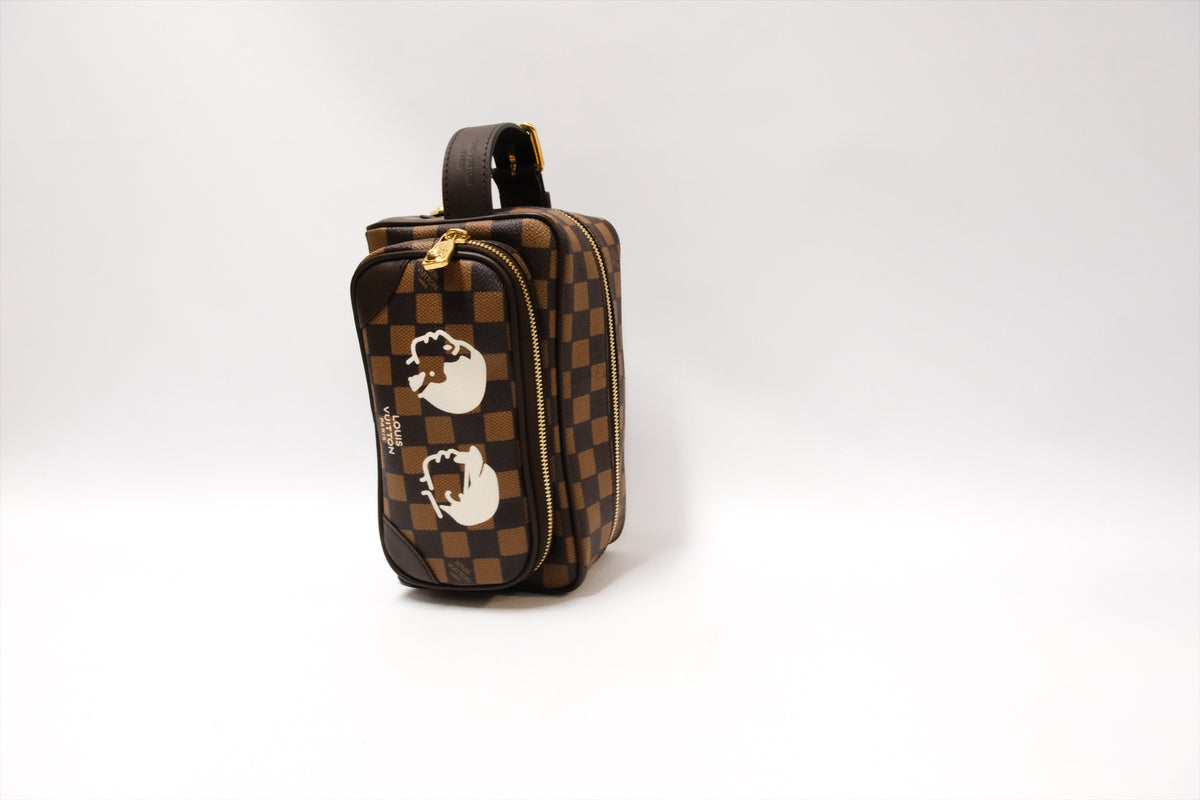 LOUIS VUITTON x NIGO DOPP KIT DAMIER PHRIENDSHIP